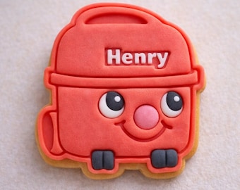 VACUUM CLEANER (cookie cutter + stamp) #254