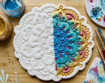 MANDALA (cookie cutter + stamp) #074