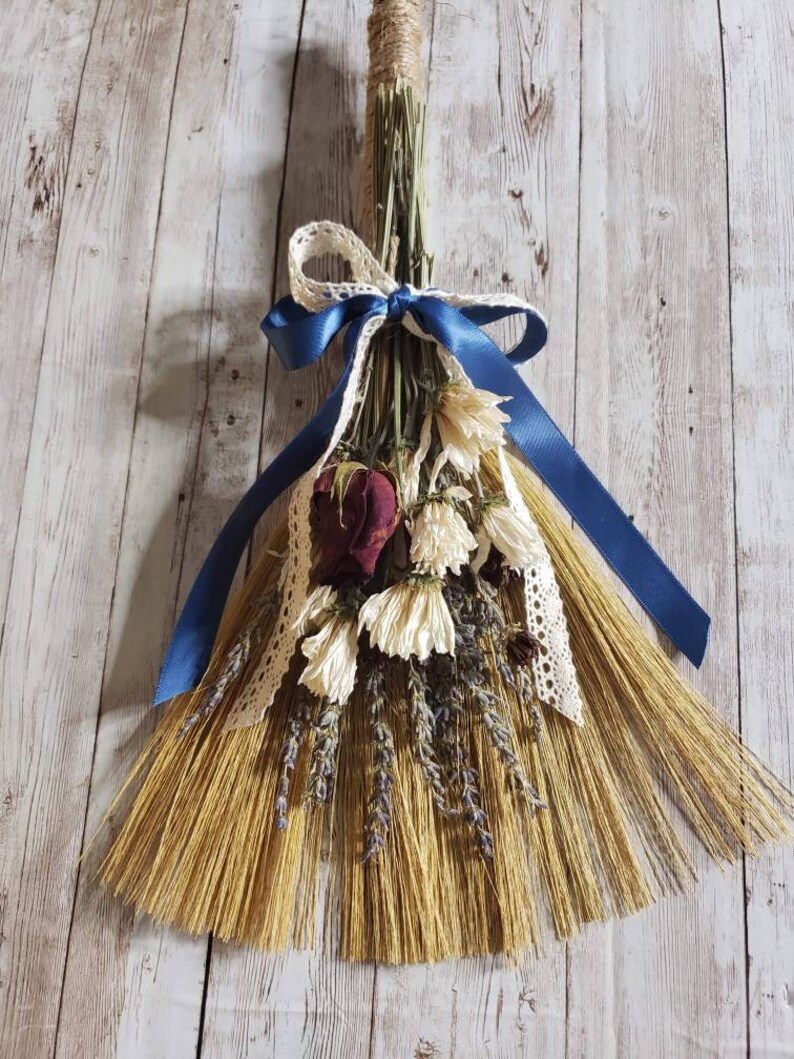 12 Dried Flower Cinnamon Broom Etsy