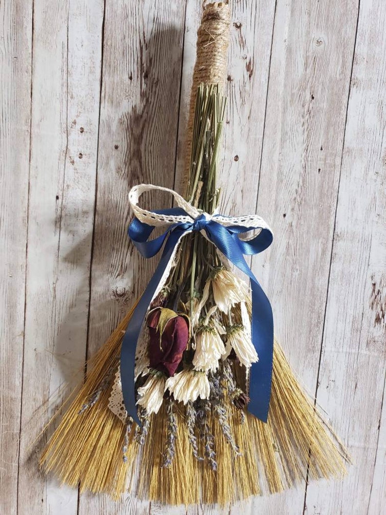 12 Dried Flower Cinnamon Broom Etsy