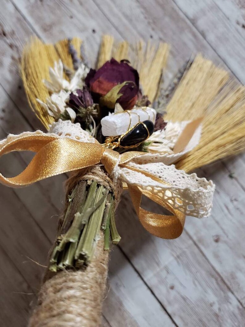 12 Dried Flower Cinnamon Broom Etsy