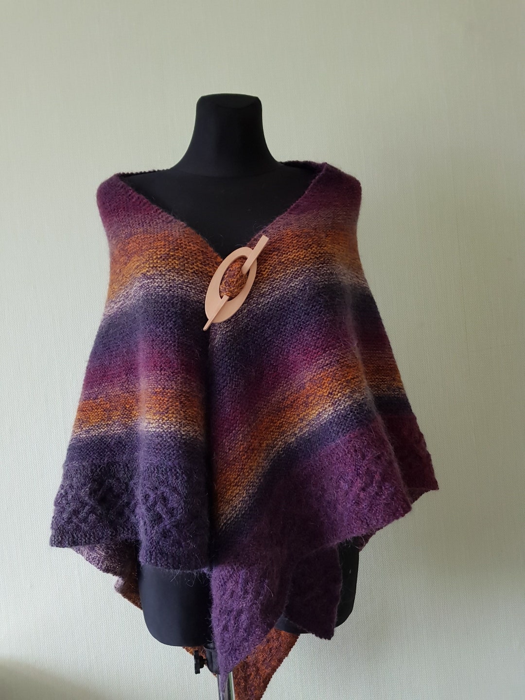 wool cap shawl