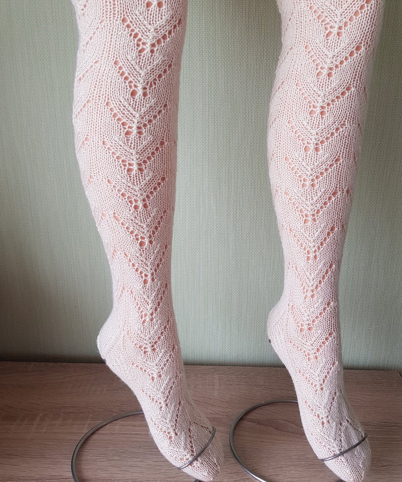 lace socks long