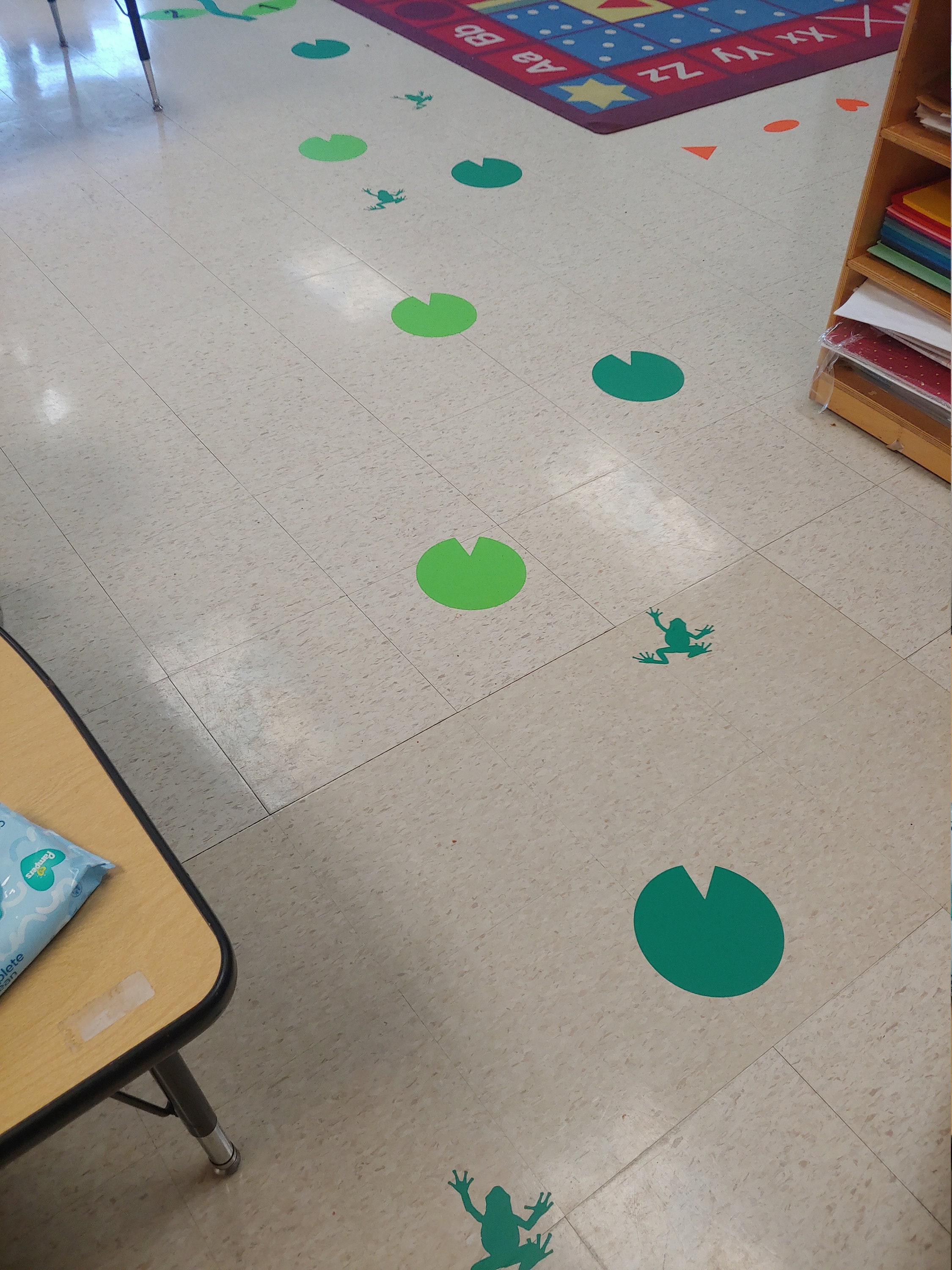 Understanding Why, How, When to Use a Sensory Path: Lily Pads