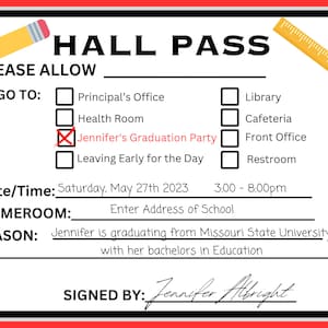 Graduation Invitation for Teacher&#39;s PNG