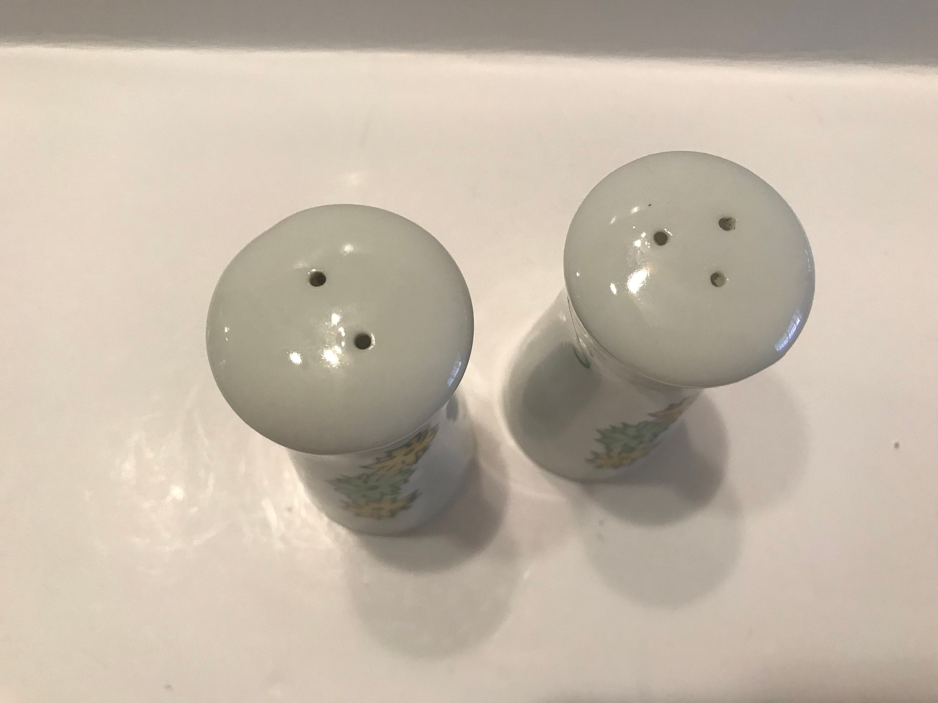 Pair of Salt and Pepper Shakers made in Japan Etsy