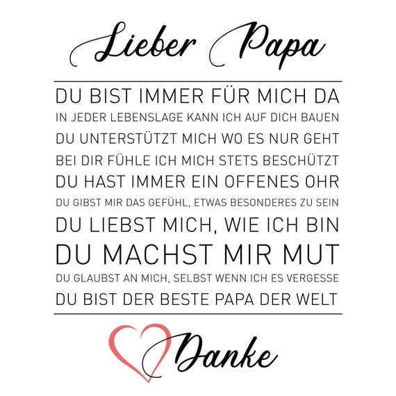 Du Bist Der Beste Papa Der Welt