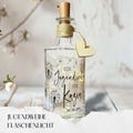 Jugendweihe Geschenke Geldgeschenk Jugendweihe personalisiert mit Namen Datum für Mädchen oder Junge Geschenke Flaschenlicht