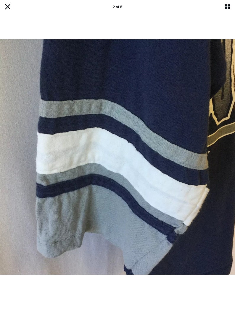 Vintage 90s Dallas Cowboys Cotton Jersey Tee Youth 1820 XL Football USA