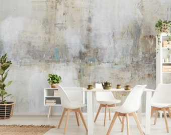 Non-woven wallpaper - Essence I | Mural Landscape Format, wall mural self-adhesive wallpaper concrete look murals