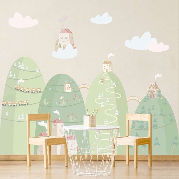 Decalmile Adesivi Murali Albero Grande Adesivi Da Parete Foglie Verde Uccelli Decorazione Murale Camerette Bambini Camera Da Letto Soggiorno - Foto 4