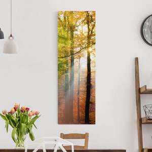 Canvas Art - Morning Light | panoramic pictures canvas wall art print XXL