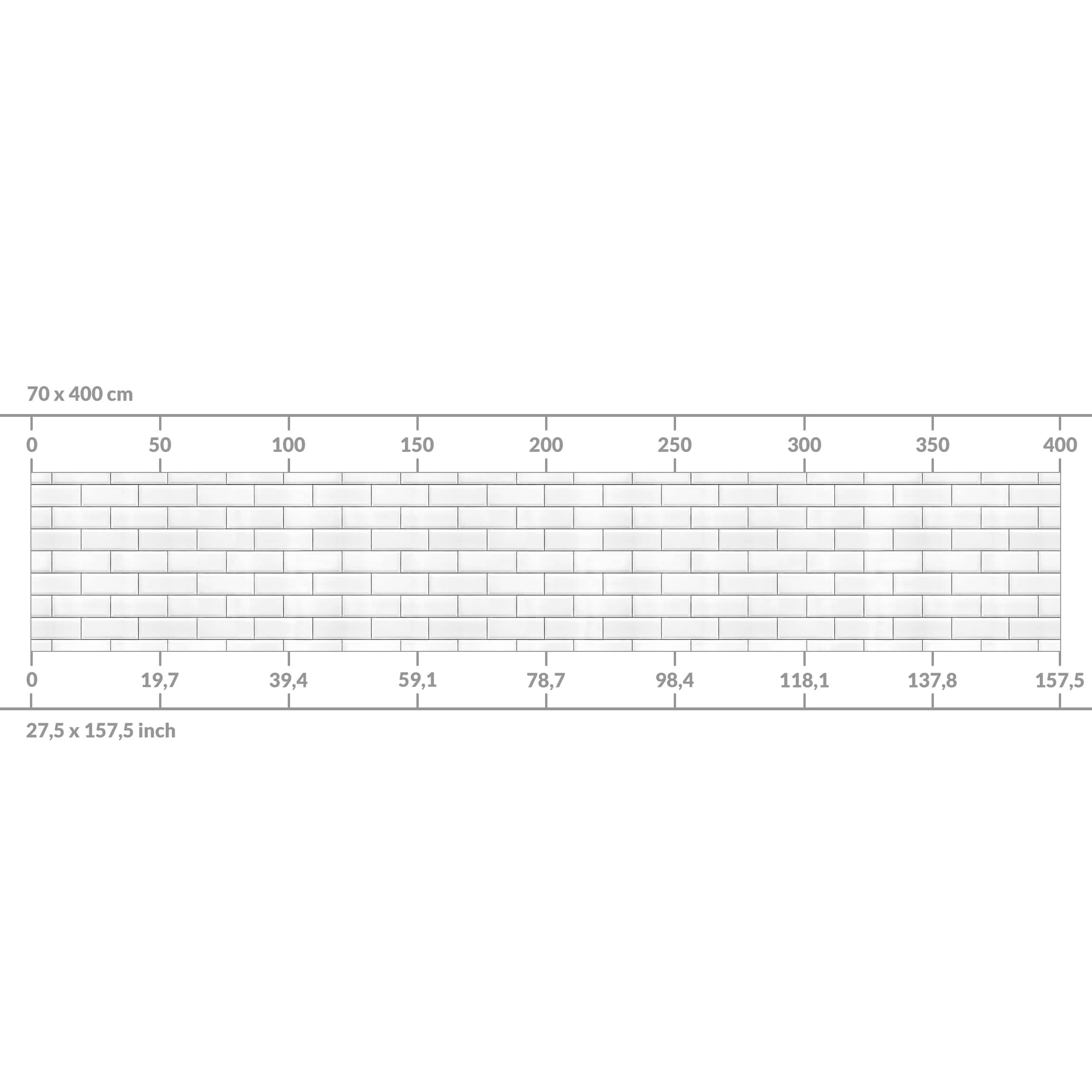 Revestimiento pared cocina Azulejos cerámicos blancos | Etsy