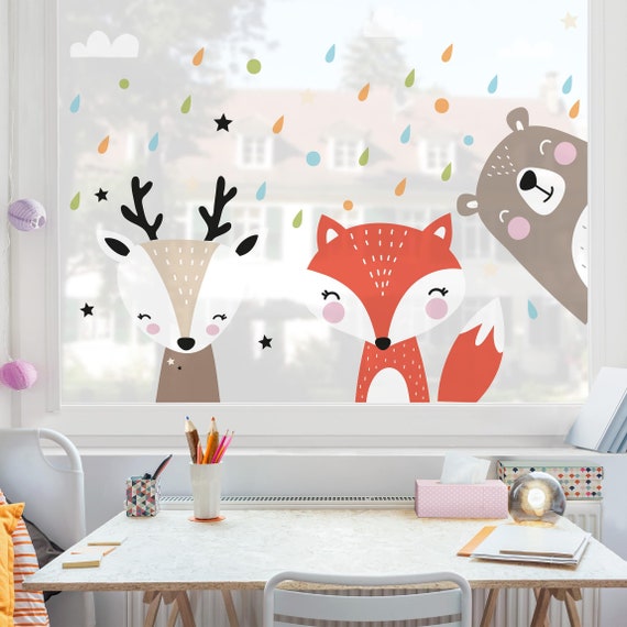 Eeuwigdurend Diplomatie periodieke Raamsticker kinderkamer Lieve bosdieren Kinderen Raamfolie - Etsy Nederland Eeuwigdurend Diplomatie periodieke Raamsticker kinderkamer Lieve bosdieren Kinderen Raamfolie - Etsy Nederland