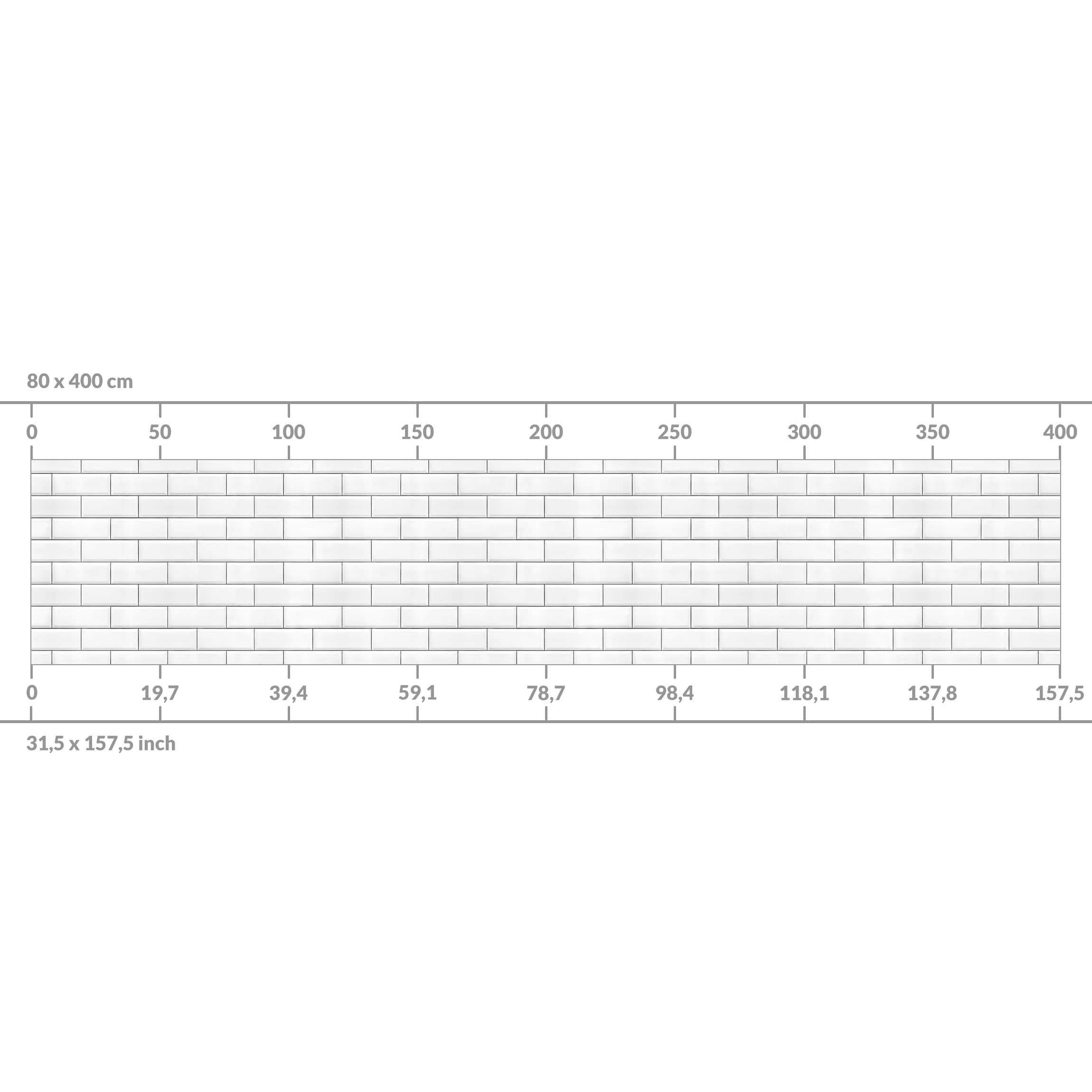 Revestimiento pared cocina Azulejos cerámicos blancos | Etsy