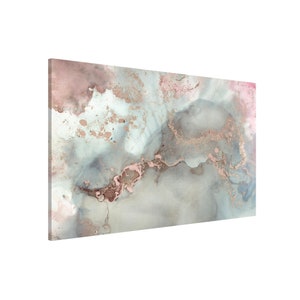 Magnetic Board - Colour Experiments Marble Pastel And Gold | Memoboard Magnetic Note Board Message Board