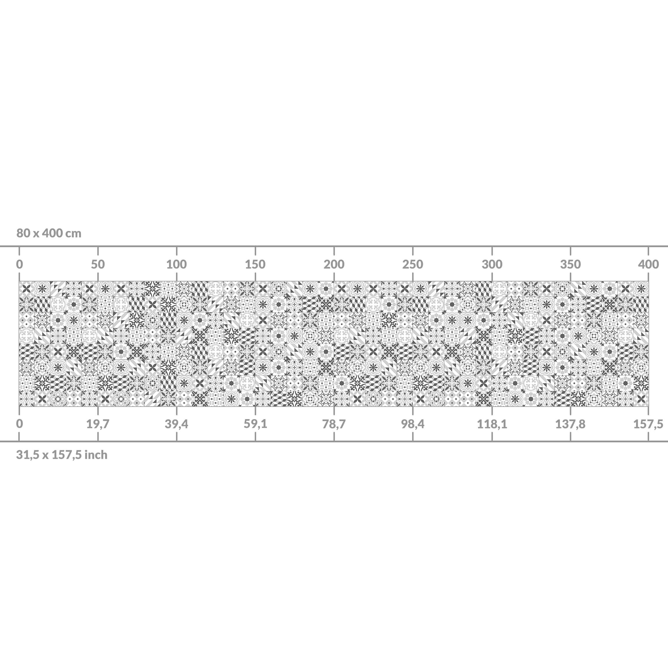 Revestimiento pared cocina Azulejos Geométricos Mix Gris | Etsy