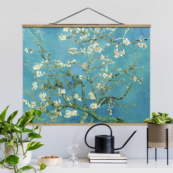 Stoffen foto met posterstrips Vincent van Gogh - Etsy Nederland