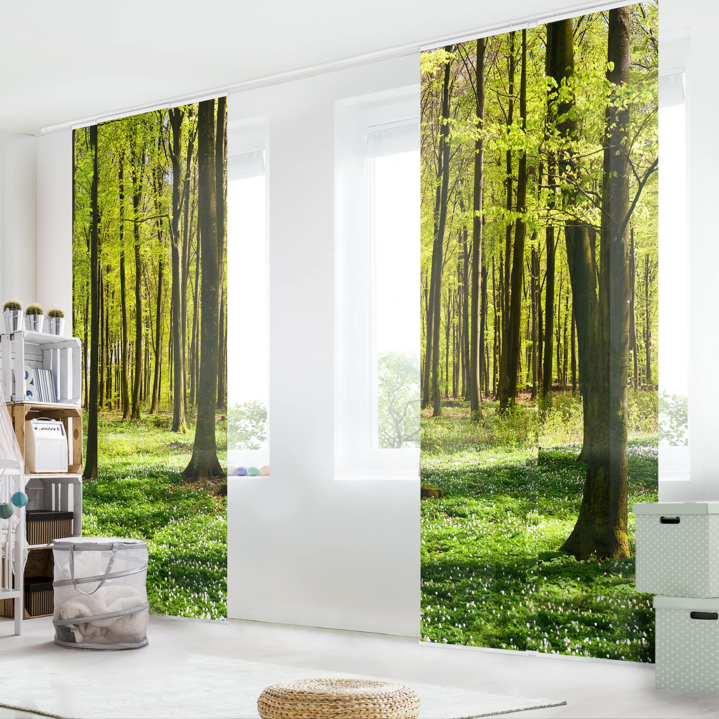 VIDGA Riel de cortina, Herrajes techo incluido/blanco, 140 cm - IKEA  Colombia