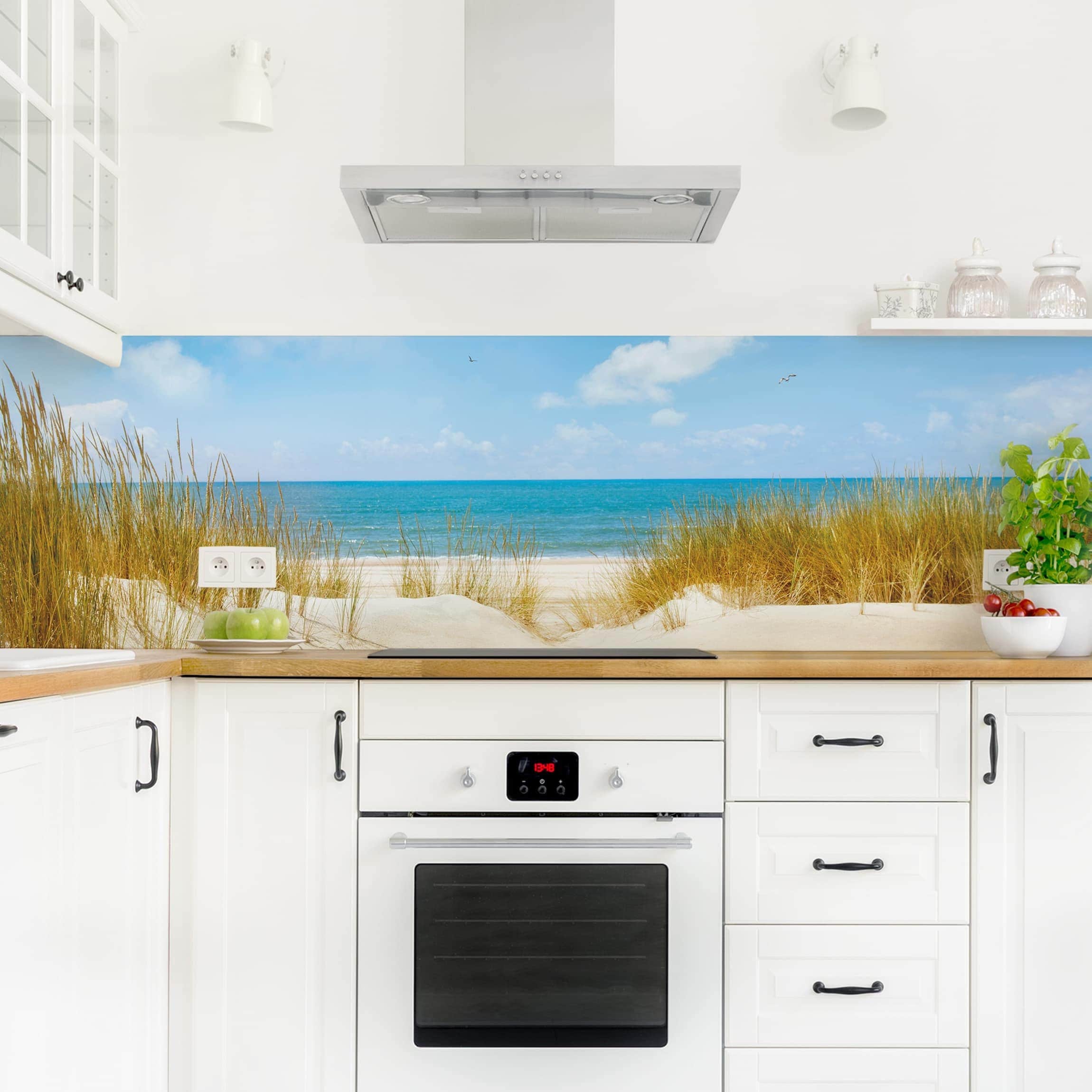 diy seashell backsplash
