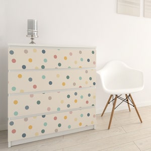 Furniture Film - Confetti dots pattern | sticky back self adhesive foil design pattern wall art
