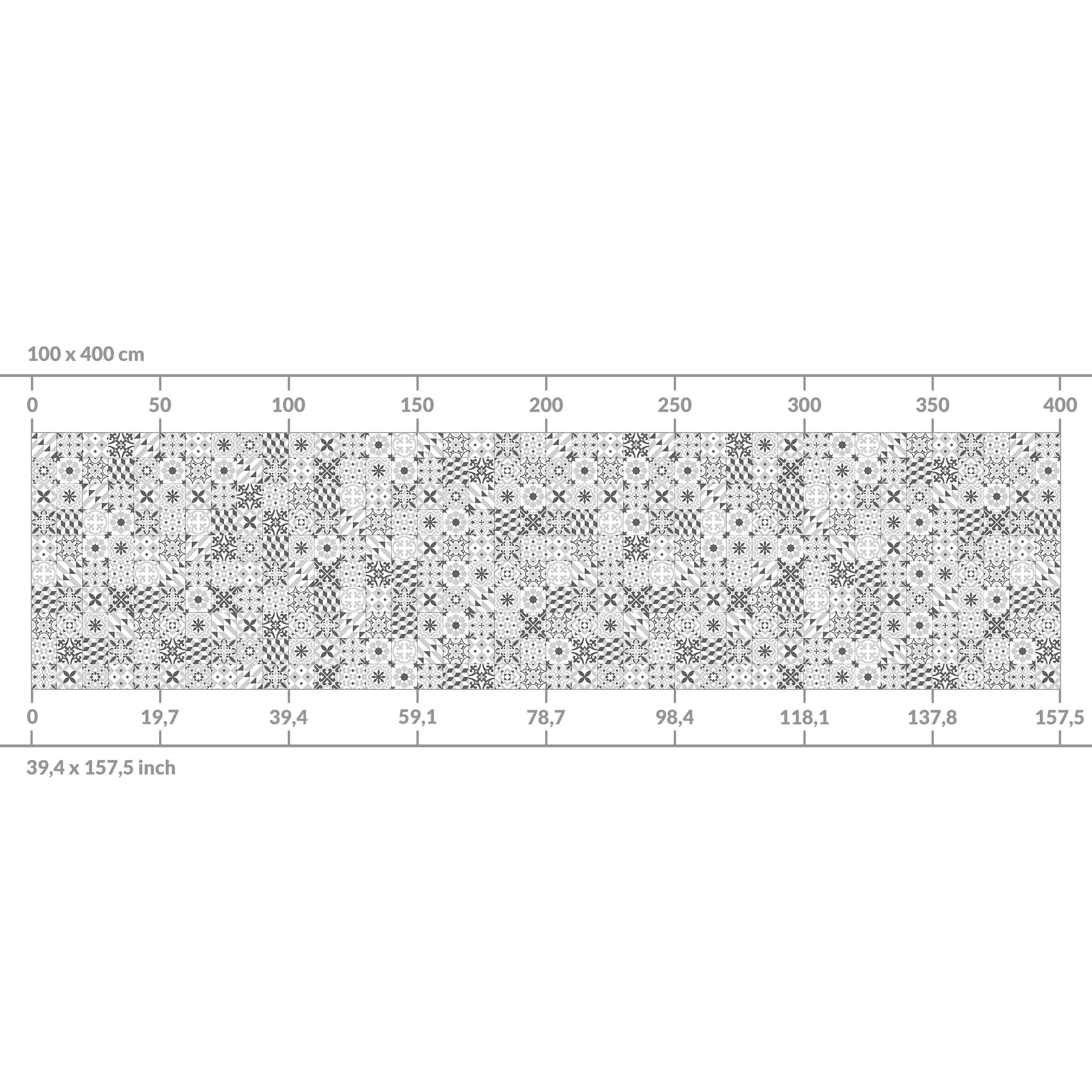 Revestimiento pared cocina Azulejos Geométricos Mix Gris | Etsy