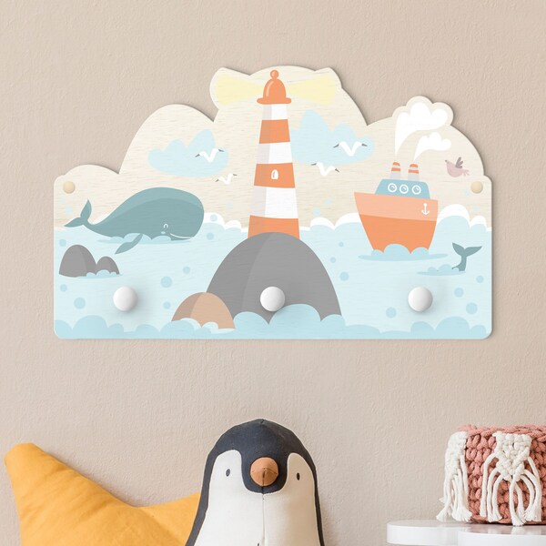 Lighthouse Coat Rack - Etsy