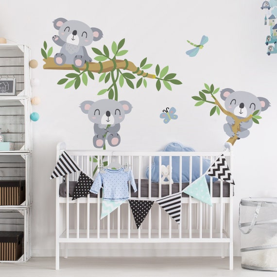 Idée déco chambre bébé Koala pour fille ou garçon