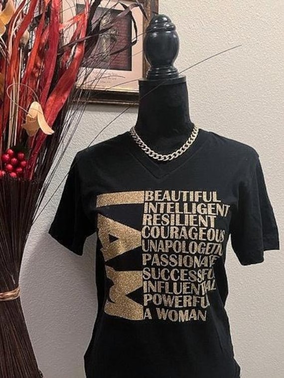 I AM Woman ..Motivational, Inspirational T-shirt for Women