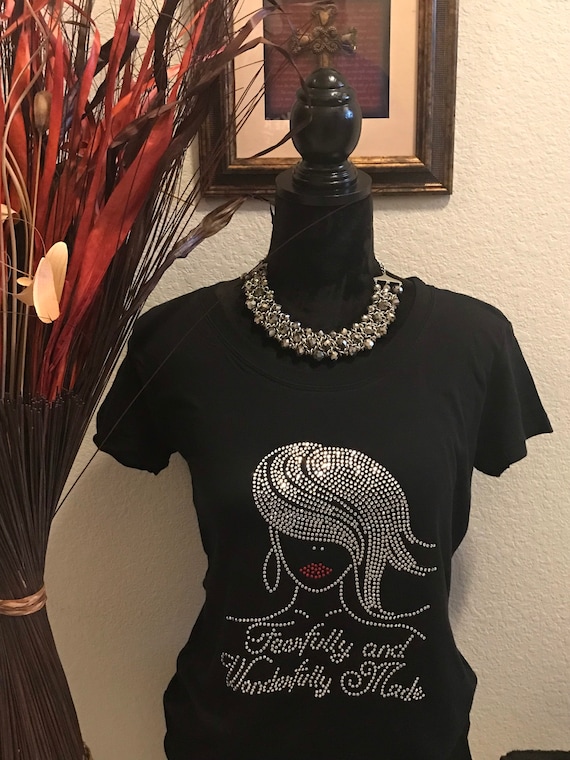 Fearfully Made Bling T-shirt. Motivational, Inspirational, Christian, Faith Shirts for Women