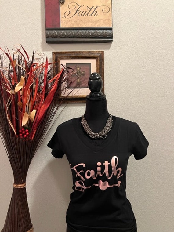 Faith T-shirt. Motivational, Inspirational, Christian, Faith Shirts for Women