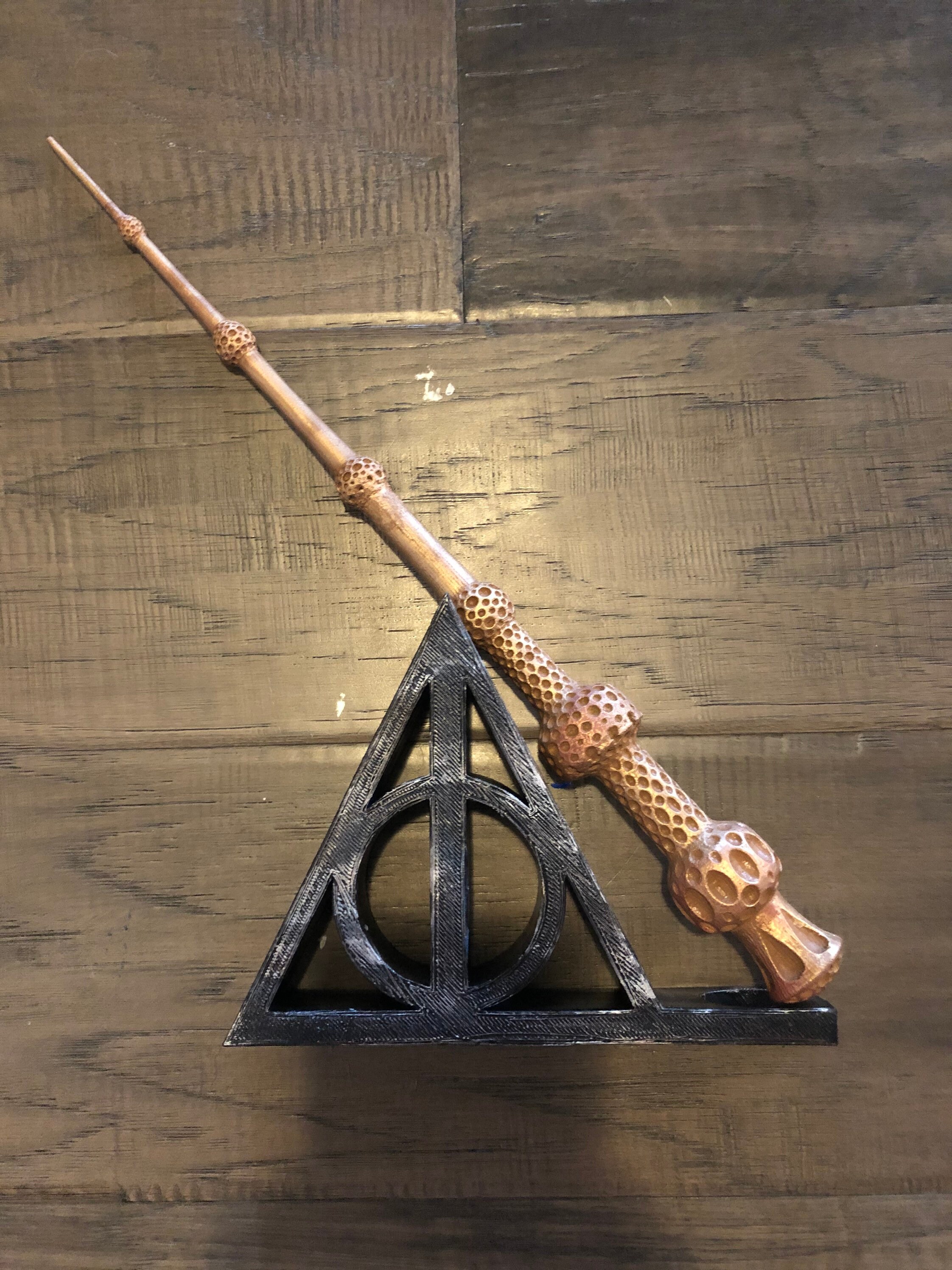 Deathly Hallows wand holder Etsy