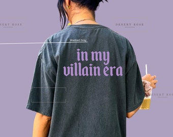 Nella mia maglietta Villain Era / Felpa Villains do it better / Felpe con cappuccio di Halloween / Club delle streghe cattive / Cattivi Disney / Felpa Villains