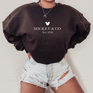 Mickey & Co sweatshirt, Unisex Sweatshirt, crewneck sweatshirt, Disney sweatshirts, Oversized sweatshirts