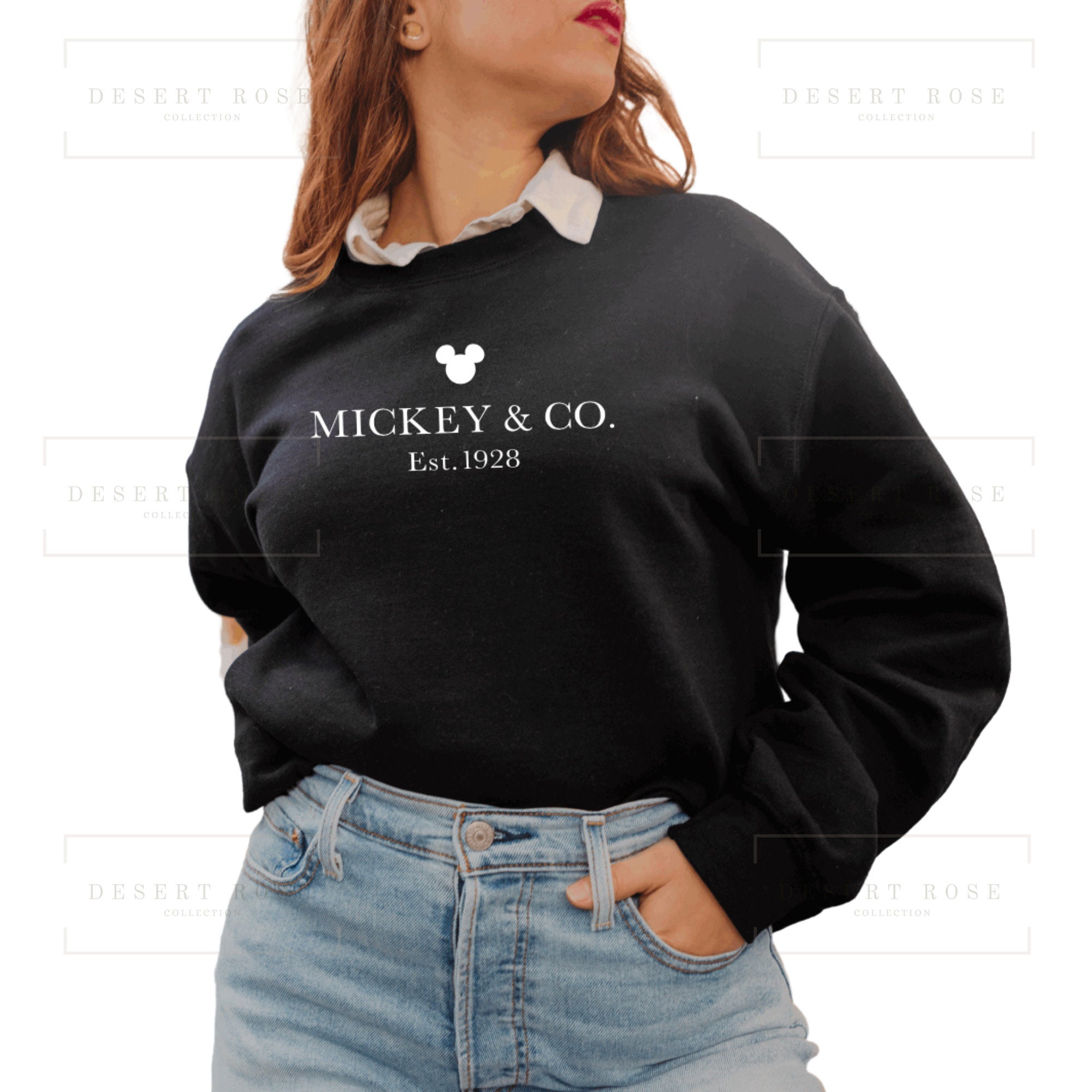 Mickey Co Sweatshirt Unisex Sweatshirt Crewneck Sweatshirt