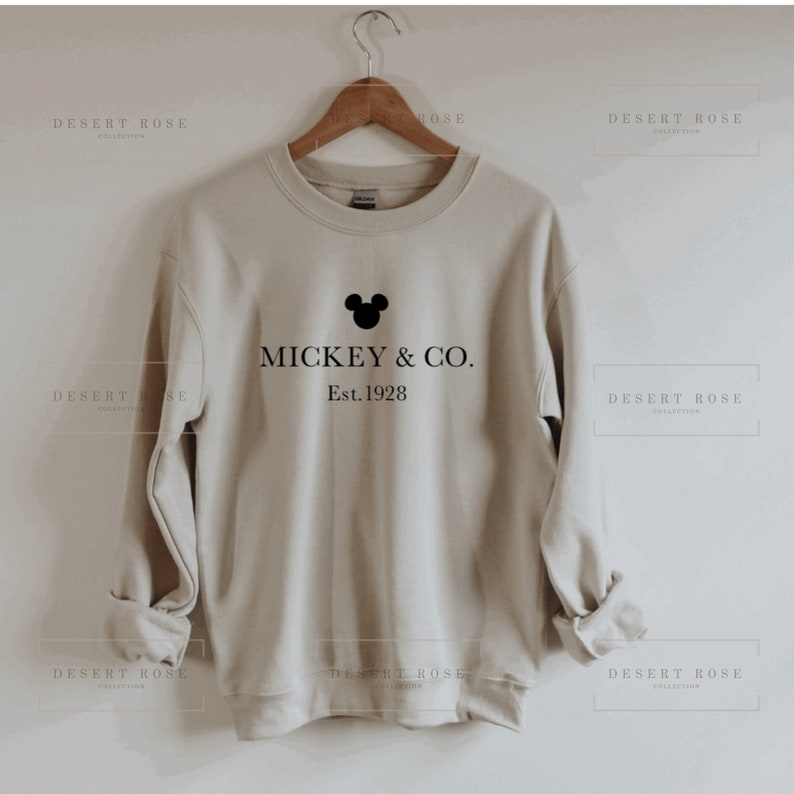 Mickey & Co sweatshirt, Unisex Sweatshirt, crewneck sweatshirt, Disney sweatshirts, Oversized sweatshirts 