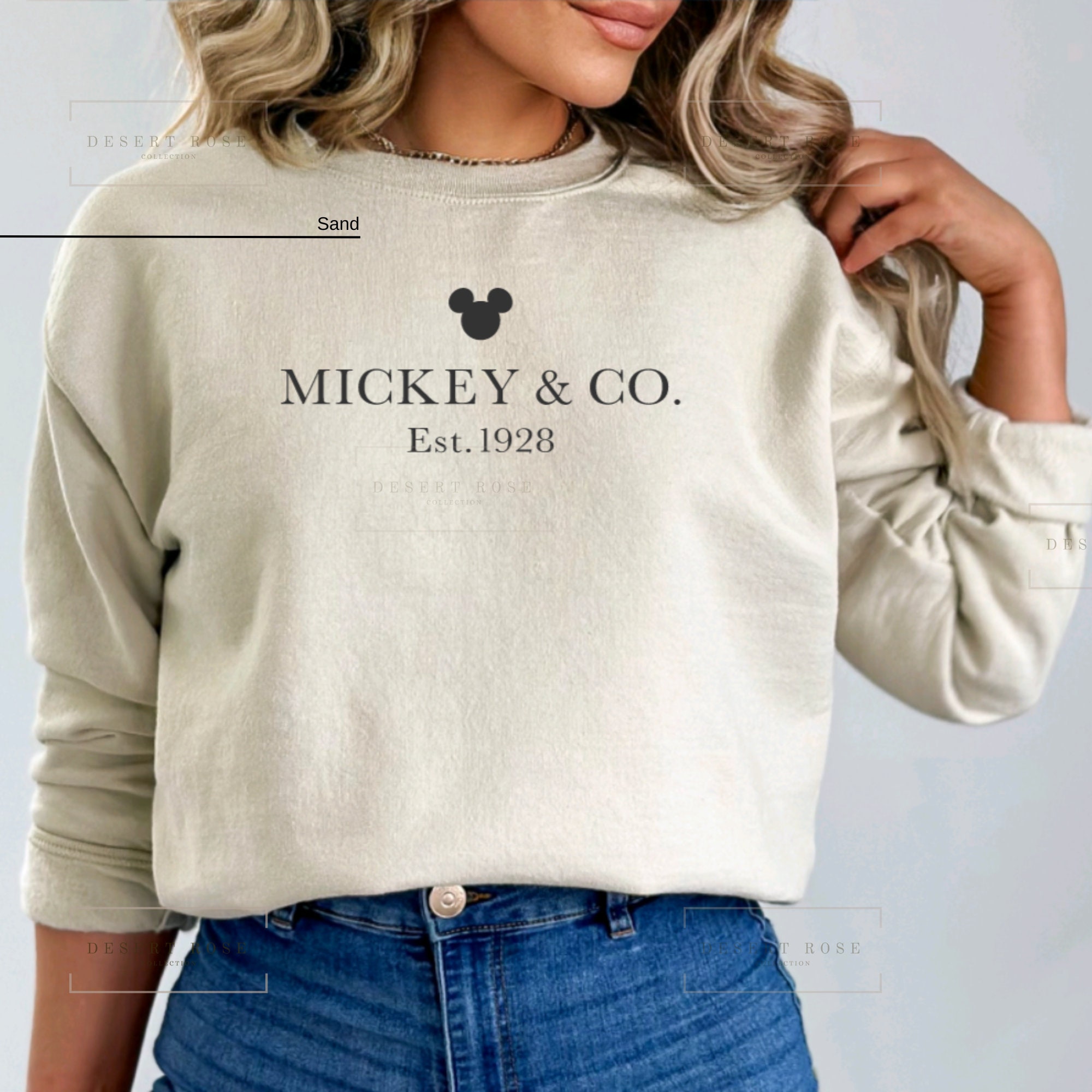 Mickey Co Sweatshirt Unisex Sweatshirt Crewneck Sweatshirt