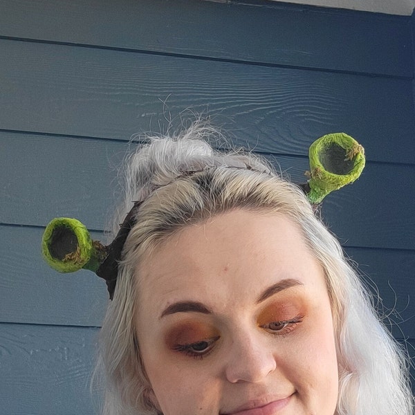 Shrek Ogre Ears Headband | Theatre Costume Headwear