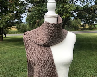 Solid Color Scarf, Fall Scarf, Winter Scarf Men, Scarf Women Knitted, Handmade Crochet Scarf, Mens Knit Scarf, Warm Scarf, Women Scarf