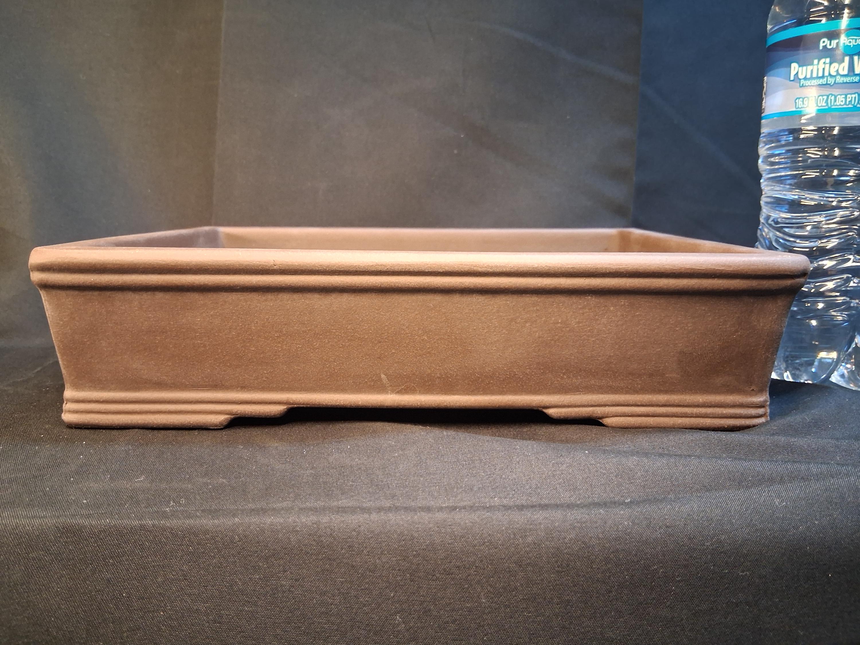 Narrow Rectangular Pot Shallow Rectangular Unglazed Pot - Etsy