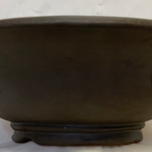 12&quot; Unglazed Yixing Bonsai Pots Round