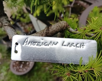 The Best Tree Identification Tags. Pack of 50 Emboss-o-tags