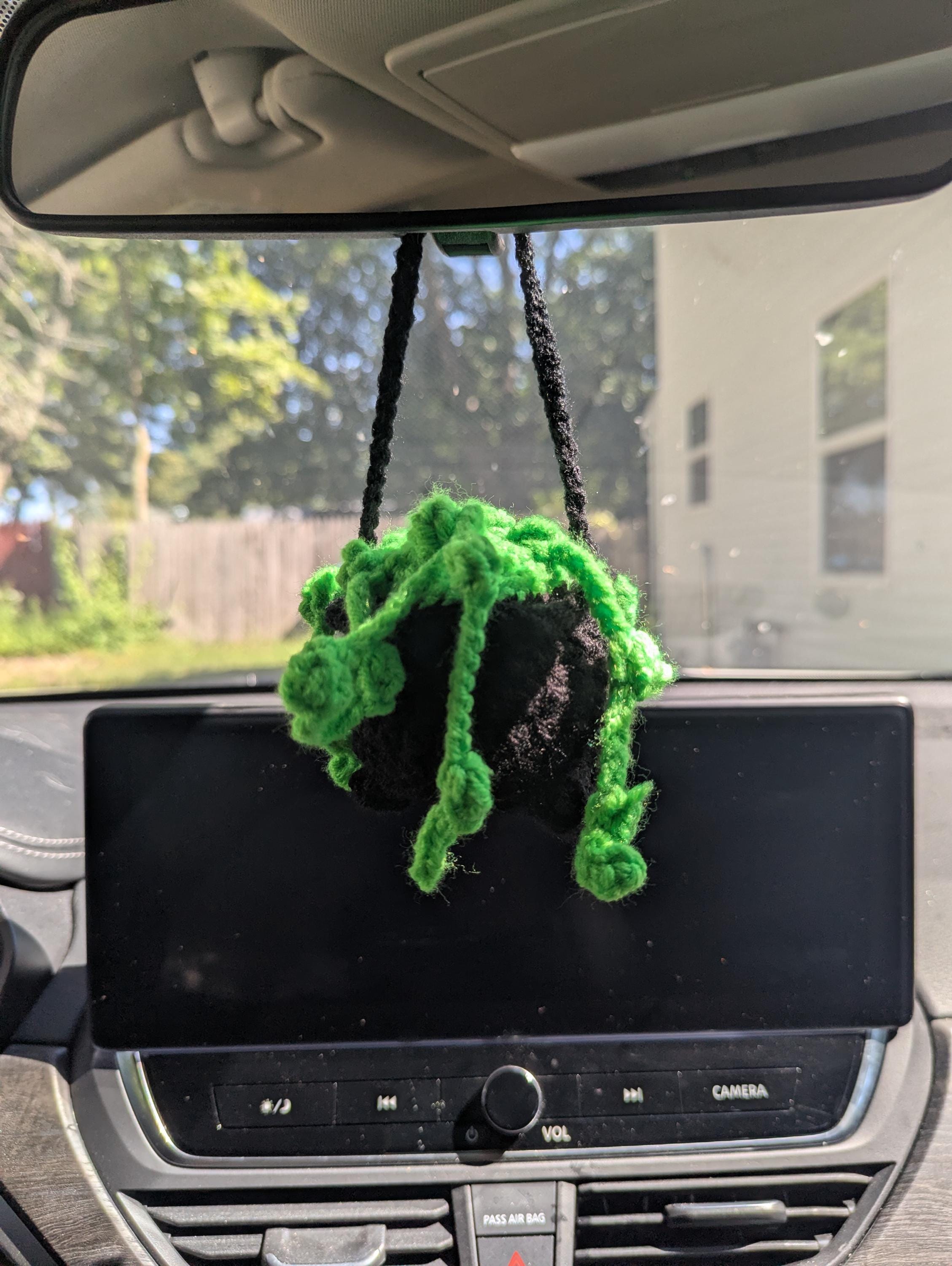 34 Witchy Crochet Patterns for Spooky, Celestial, and Gothic Makes 27 Witchy Cauldron Car Hanger Crochet