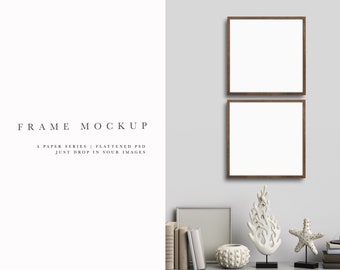 Download Digital File 12x12 Reverse Canvas Special Walnut Bathroom Mock Up Home Decor Home Living Tripod Ee