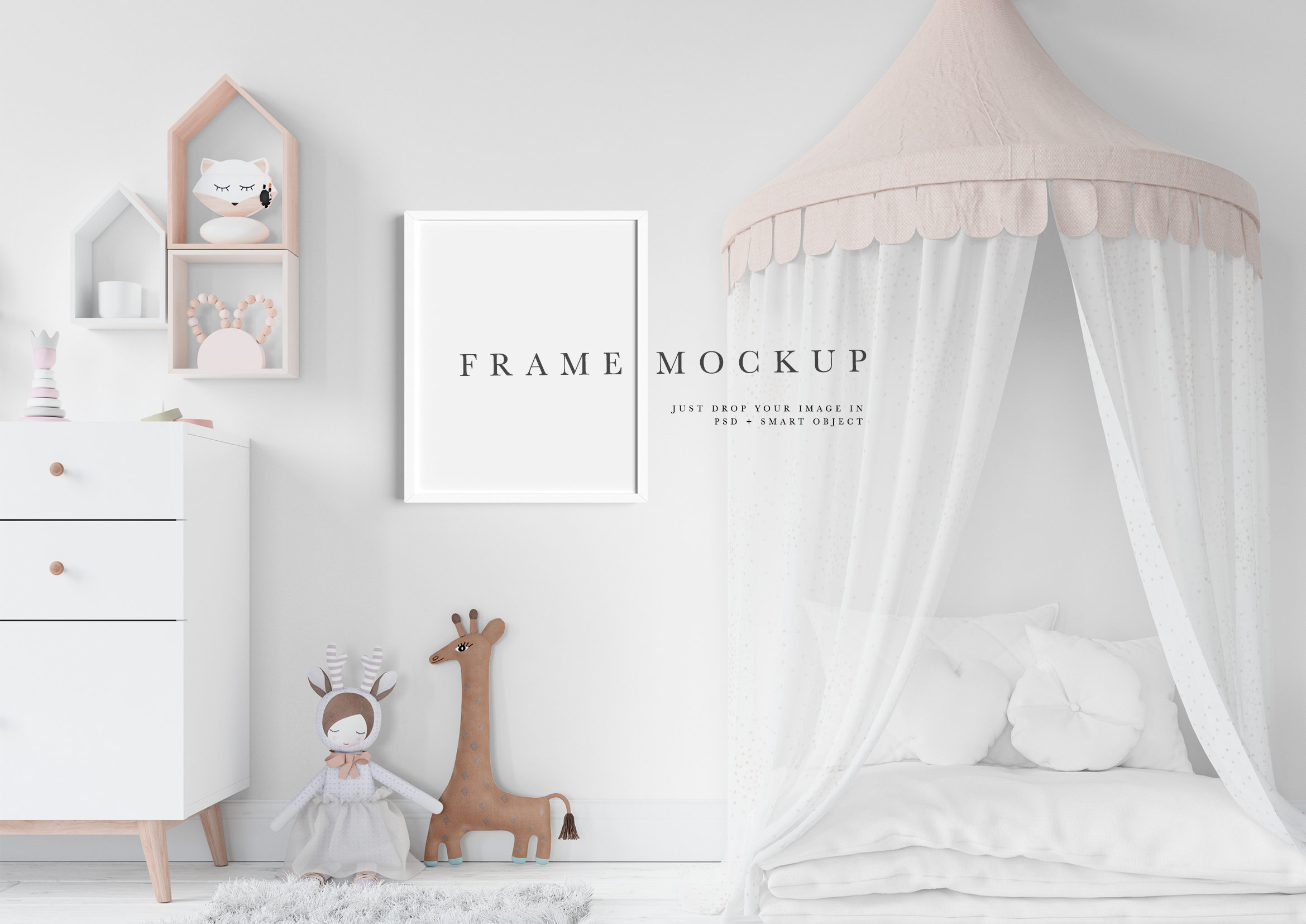Frame Mockup 643 Children's Room Frame Mockup Nursery Etsy