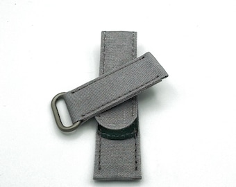 22 mm canvas horlogebandje met klittenband – klittenband in militaire stijl – tactisch veldhorlogebandje – verstelbaar sportbandje