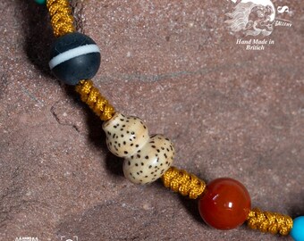ガンダム　アティース　NAJA NATIVE BEADS NECKLACE NATIVE BEADS NECKLACE / WH の販売【CHARCOAL*GREEN】公式
