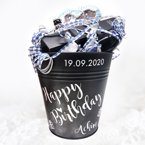 Aufkleber &quot;Happy Birthday&quot; für Geschenke in 5 Farben