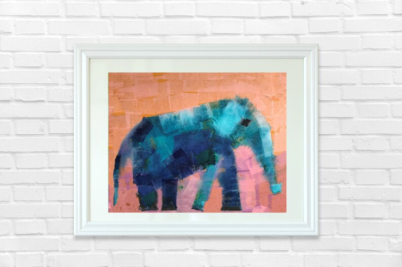 Tierbilder fürs Kinderzimmer 4er Set Safari Kinderzimmer - Etsy.de