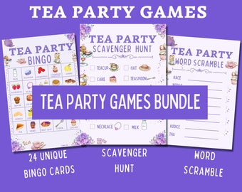 Tea Word Scramble - Etsy